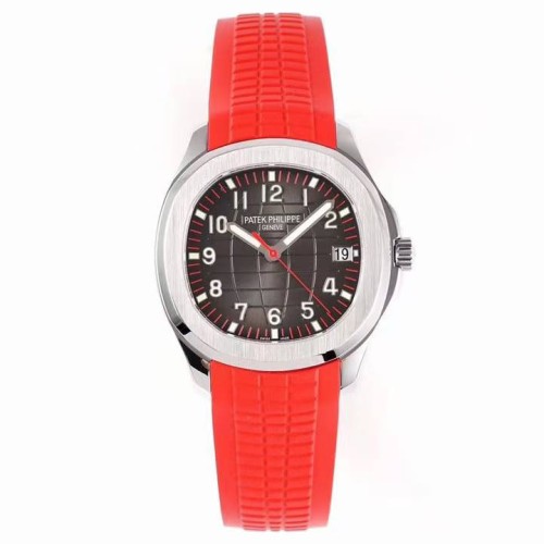 파텍필립 아쿠아넛 5167 레드 러버스트랩 워치 시계